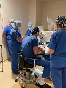 Dr Friedrichs volunteers for Florida Lions Eye Clinic